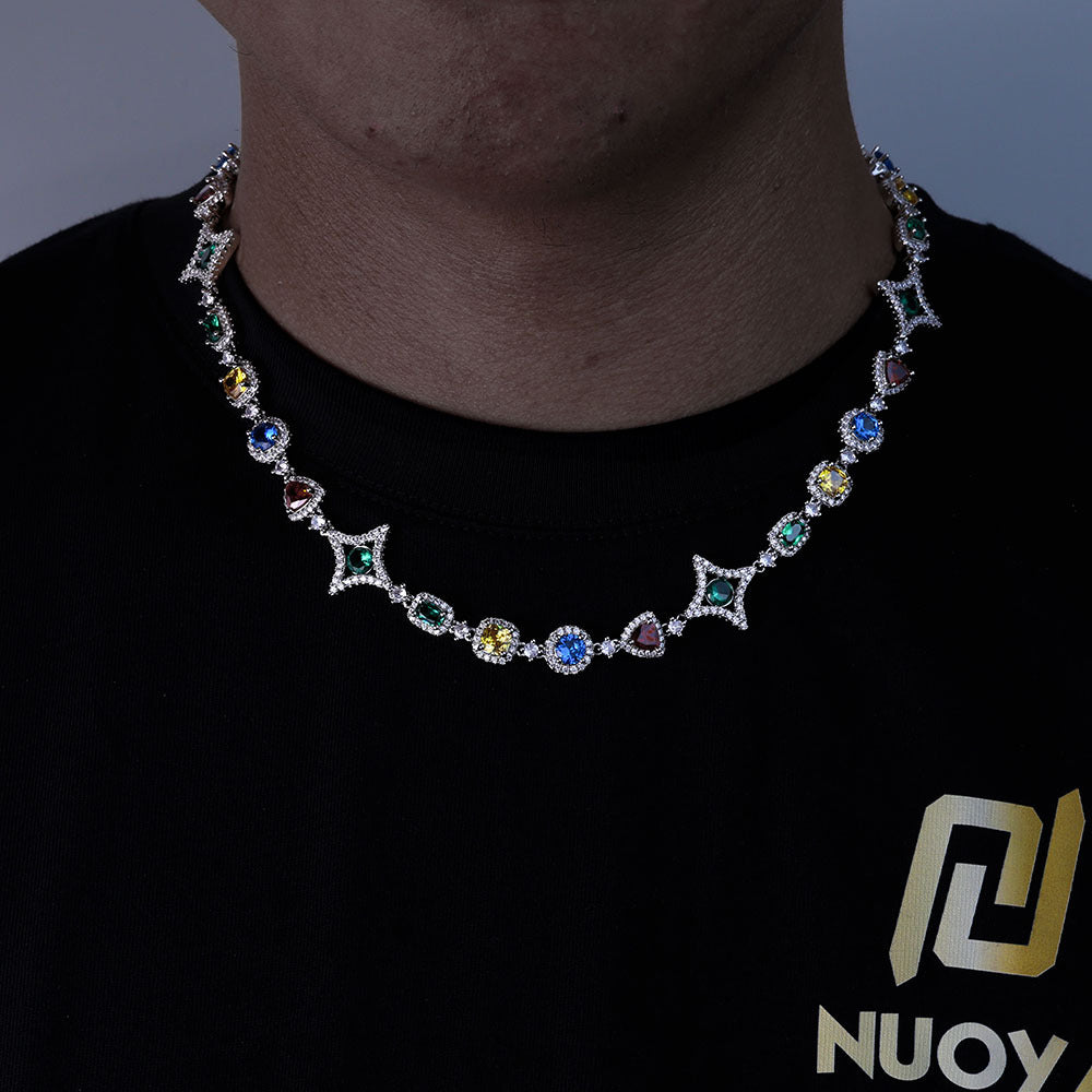 Hip pop braclet and necklace