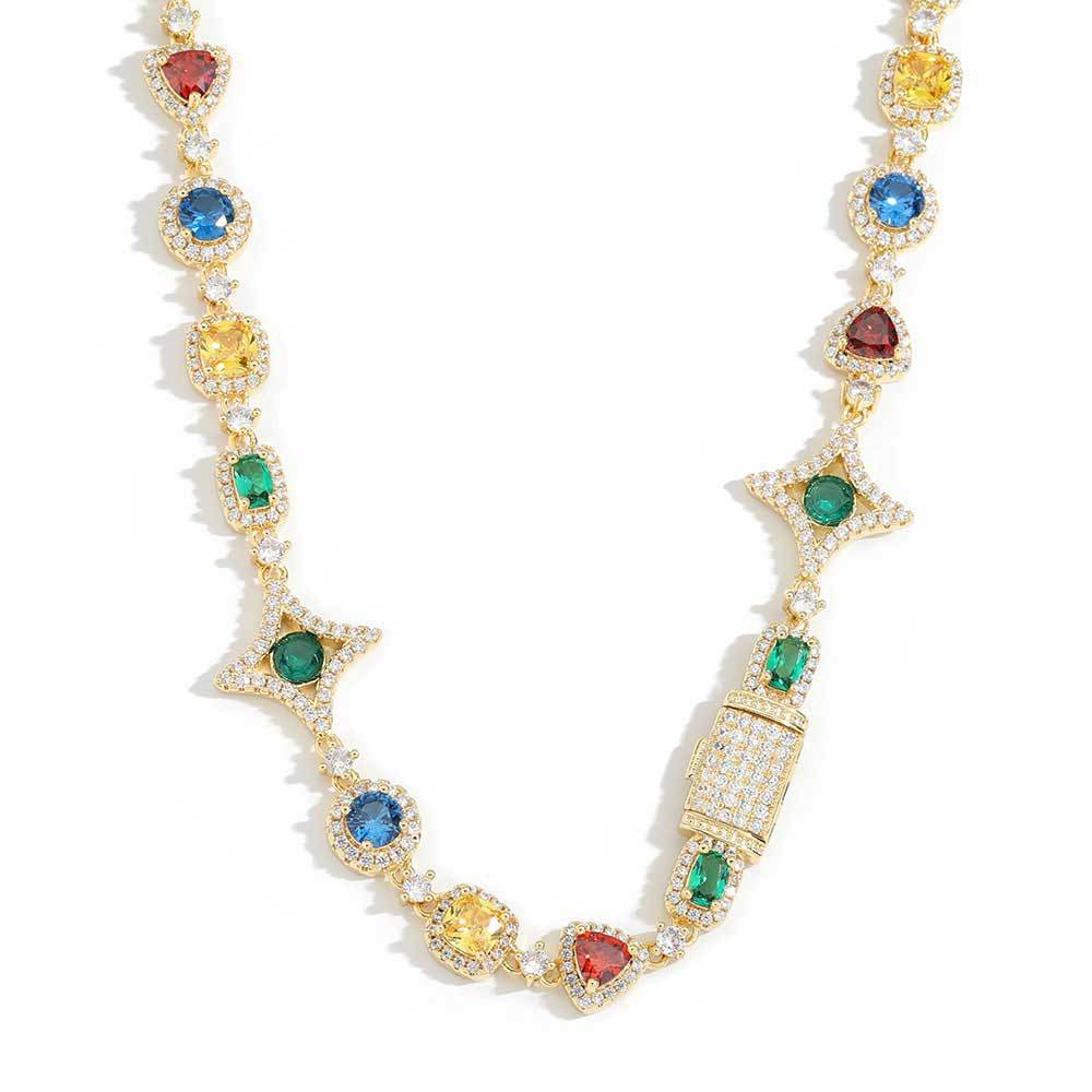 Hip pop braclet and necklace